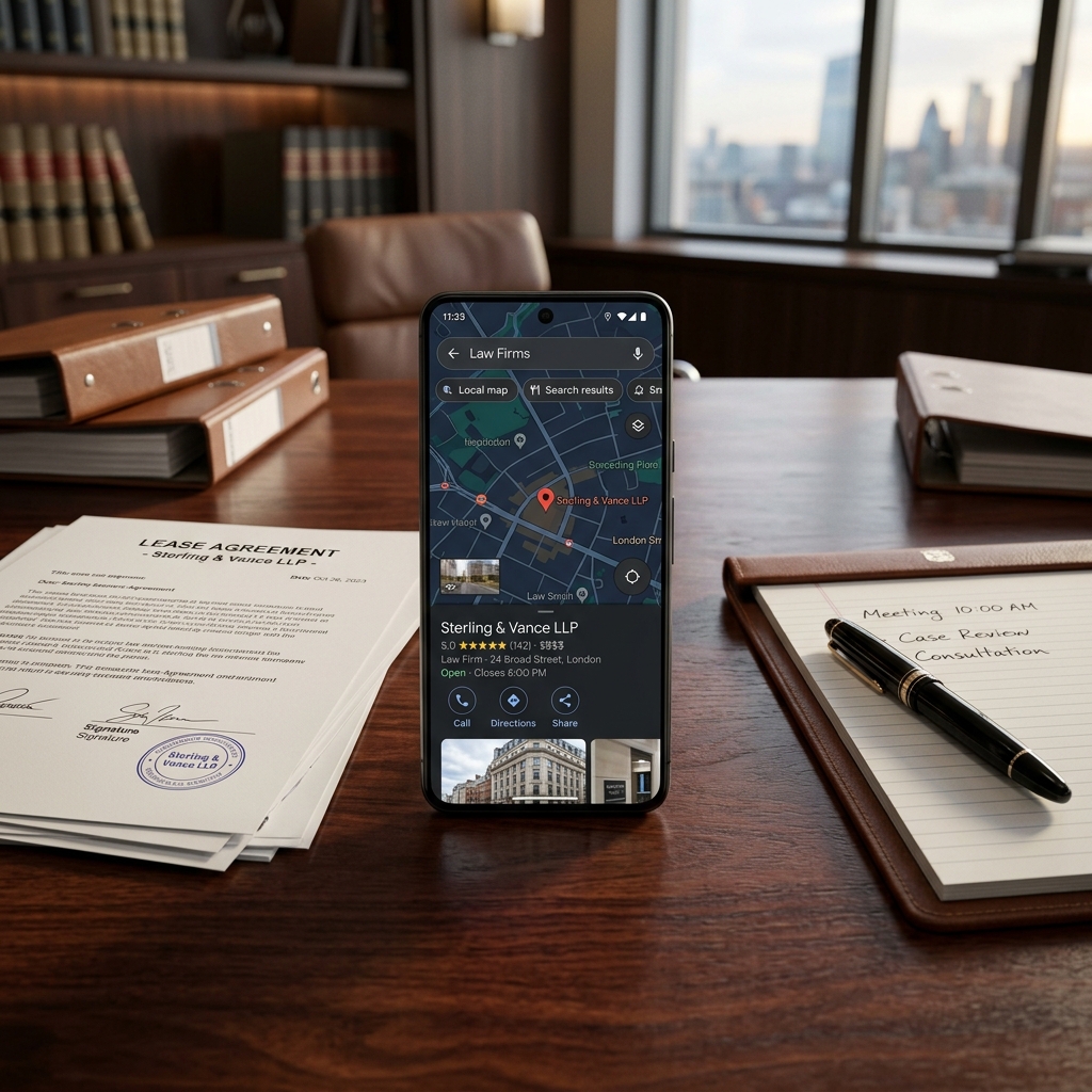 SEO local y mapas para firmas legales