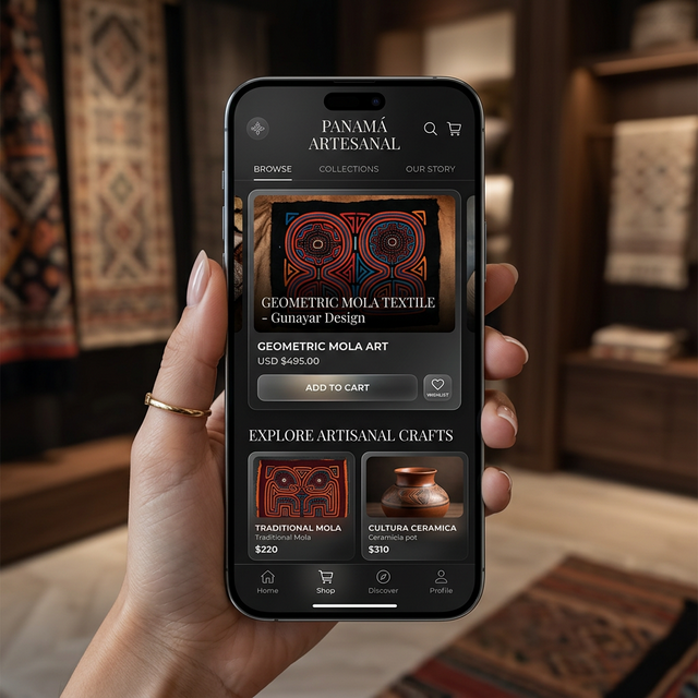 Artesanías Panameñas Mobile App