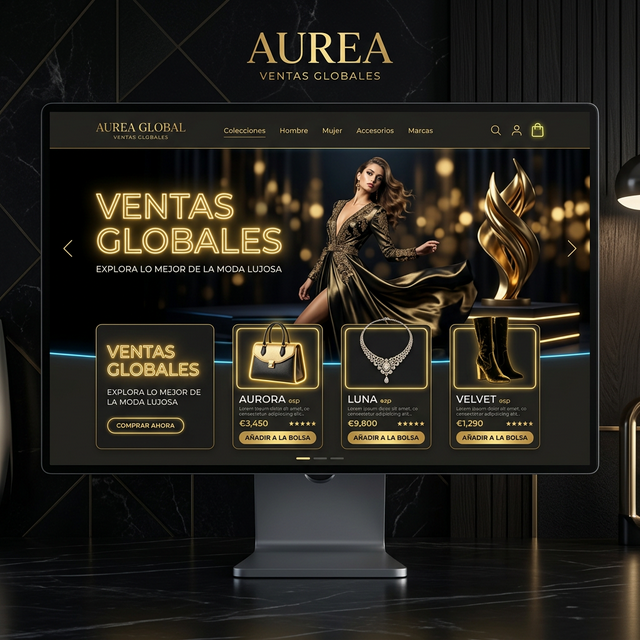 Diseño E-commerce Lujo