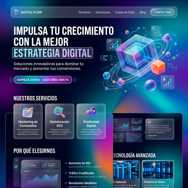 Landing Page Conversión